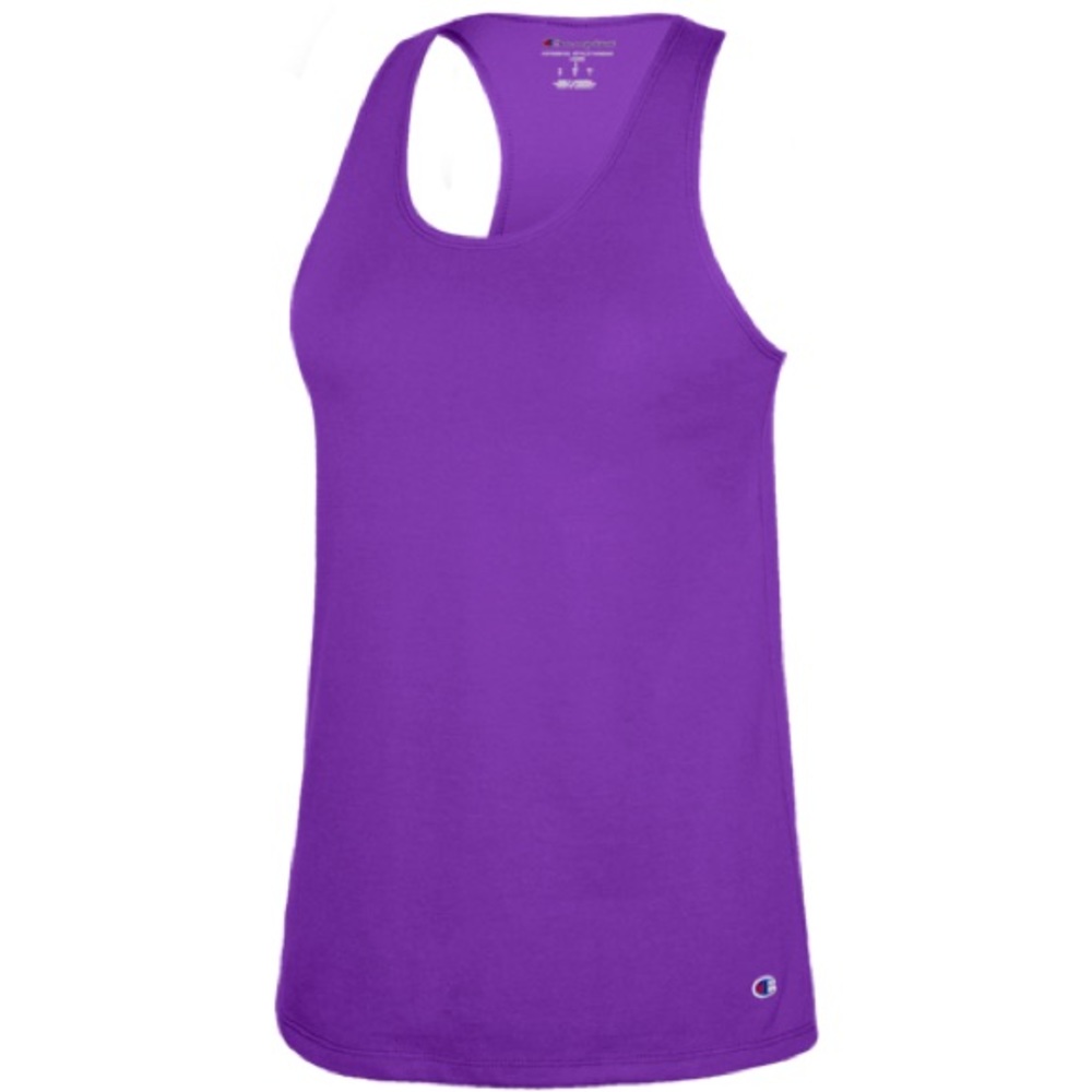 Purple C9 by Champion DuoDry Racerback Workout Tank Large